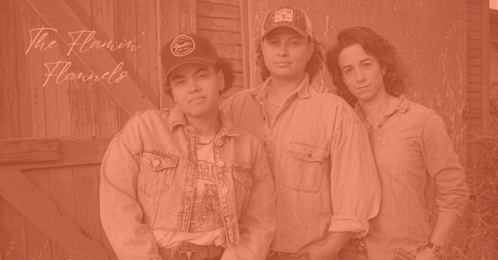 the flamin' flannels country music band